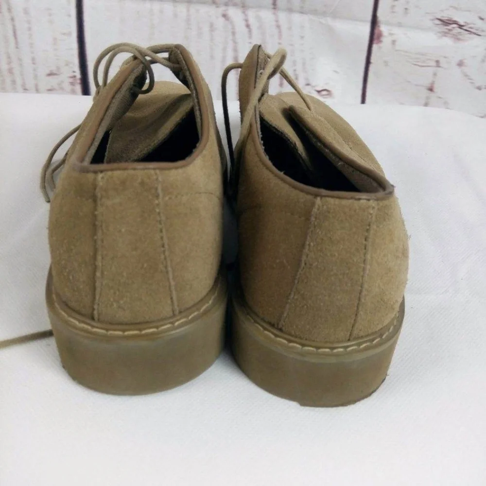Nunn Bush NXXT Suede Leather Shoes Tan 8.5M